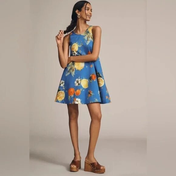 NWT Size 1X - Anthropologie The Keiko Mini Cotton Dress by Maeve (NWT US$ 168) - Picture 9 of 16